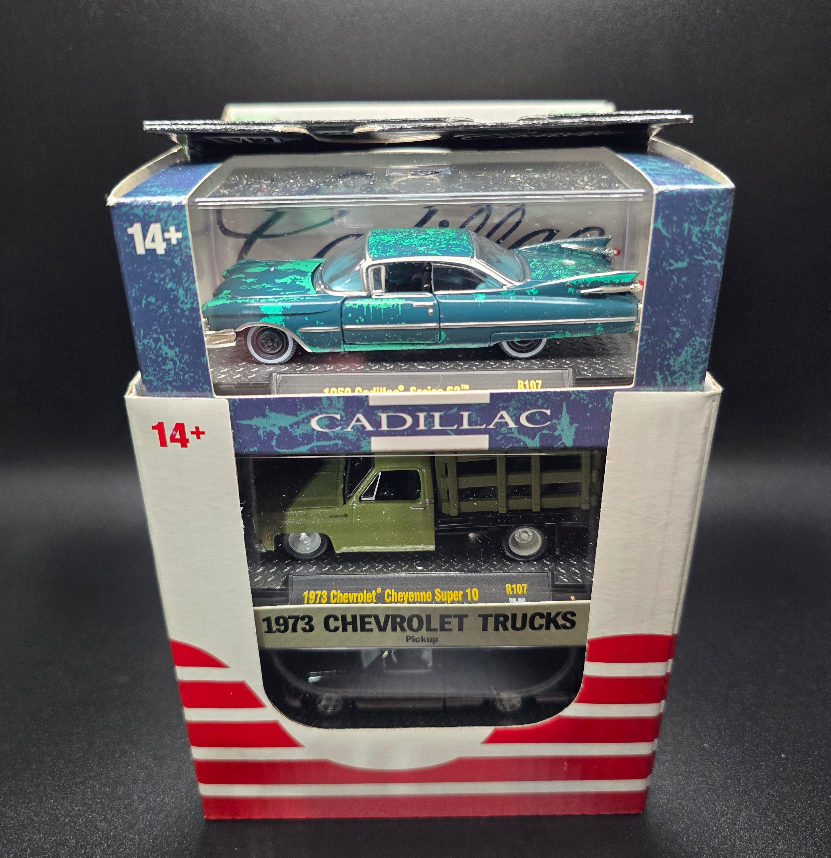 M2 Machines 1:64 Auto-Thentics Series 107 Assortment set of 6