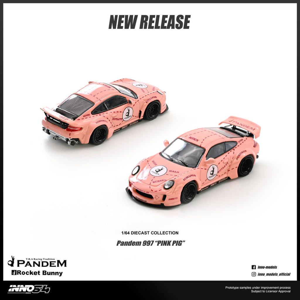 INNO64 1/64 PANDEM 997 "PINK PIG"
IN64-997P-PPIG