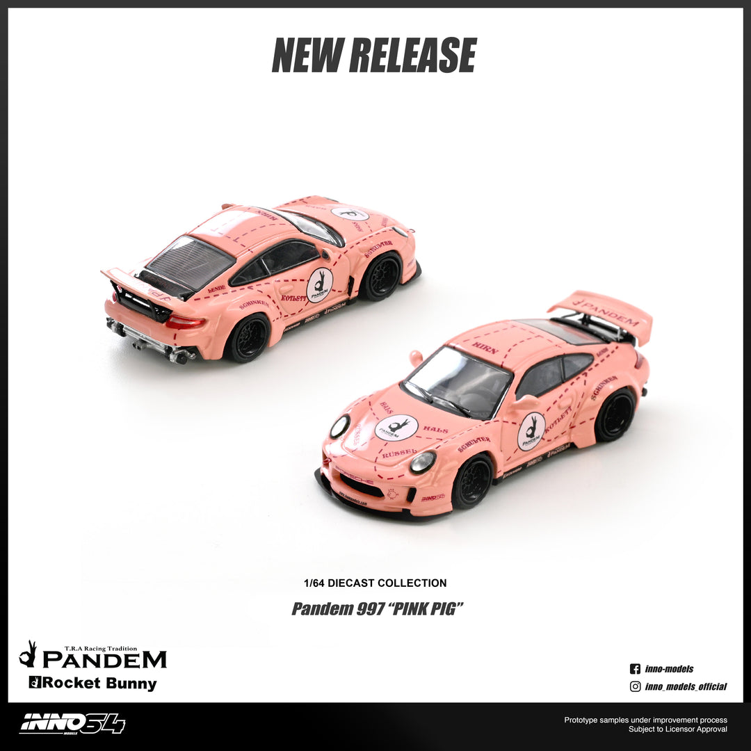 INNO64 1/64 PANDEM 997 "PINK PIG"
IN64-997P-PPIG