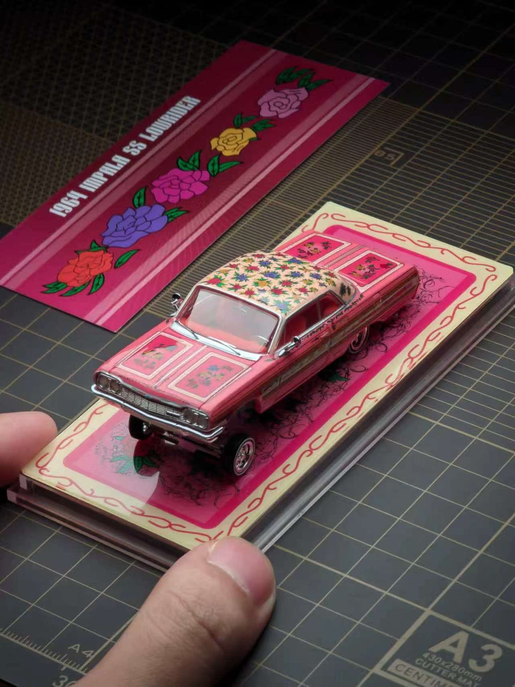 97M 1:64 1964 Impala Lowrider Gypsy Rose