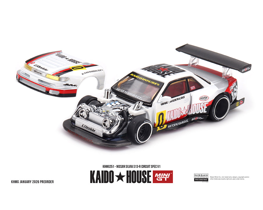 Kaido House 1:64 Nissan Silvia S13-R Circuit Spec V1 #251