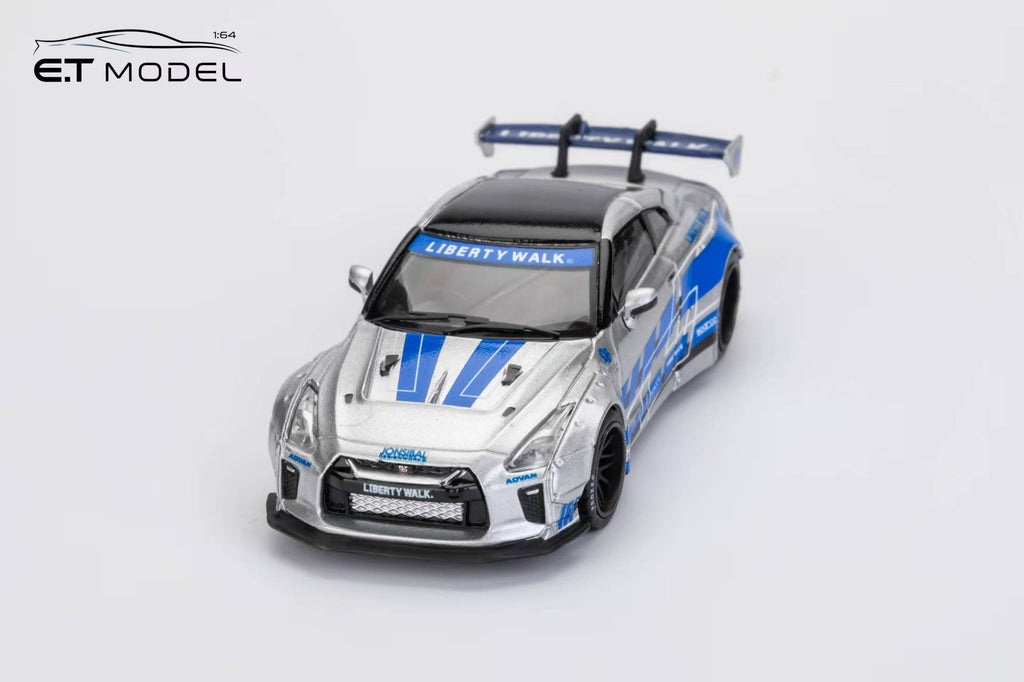 ET Model x Model Collect MC 1:64 GT-R R35 LB Widebody Modified 1.5 Version Diecast Model