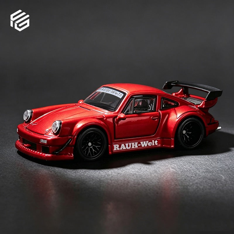 FG 1:64 RWB 930 Transparent Red Full Opening Parts