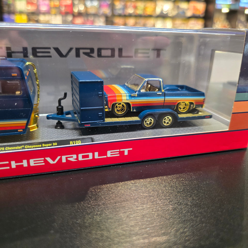*Chase* M2 Machines 1:64 Auto-Haulers Release 100 Assortment 1975 Chevrolet Cheyenne Super 30 & 1978 Chevrolet C10 Silverado