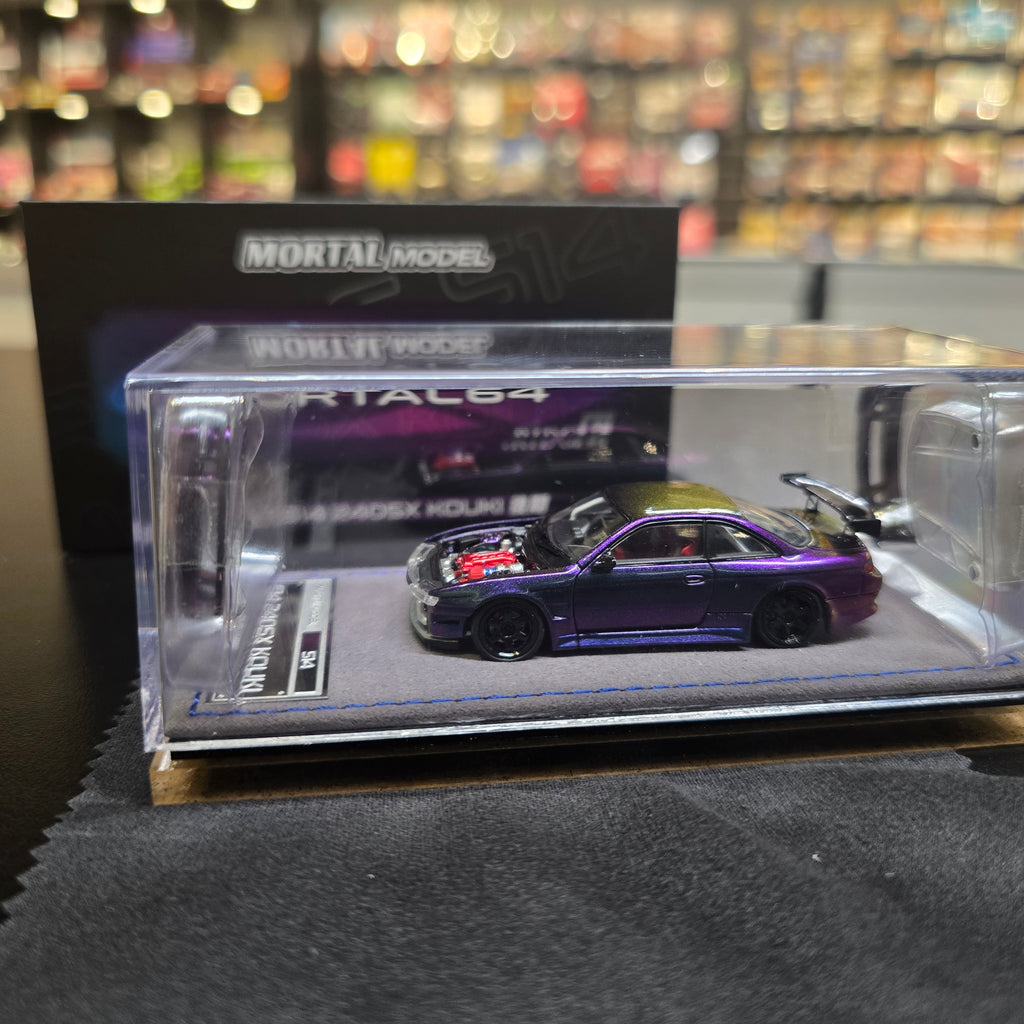 Mortal 64 Ridge S14 240SX Kouki Chameleon 1:64 Swappable Parts