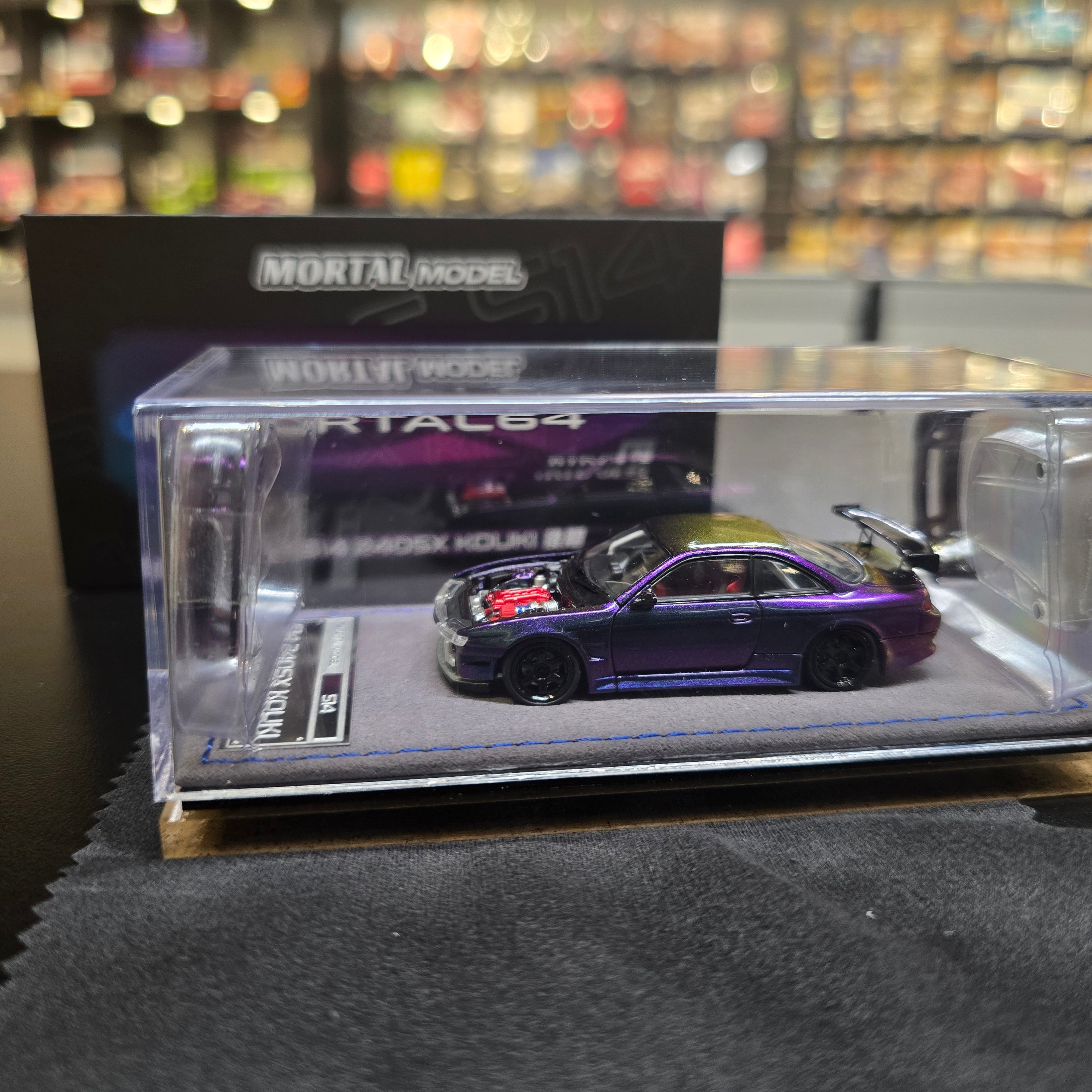 Mortal 64 Ridge S14 240SX Kouki Chameleon 1:64 Swappable Parts
