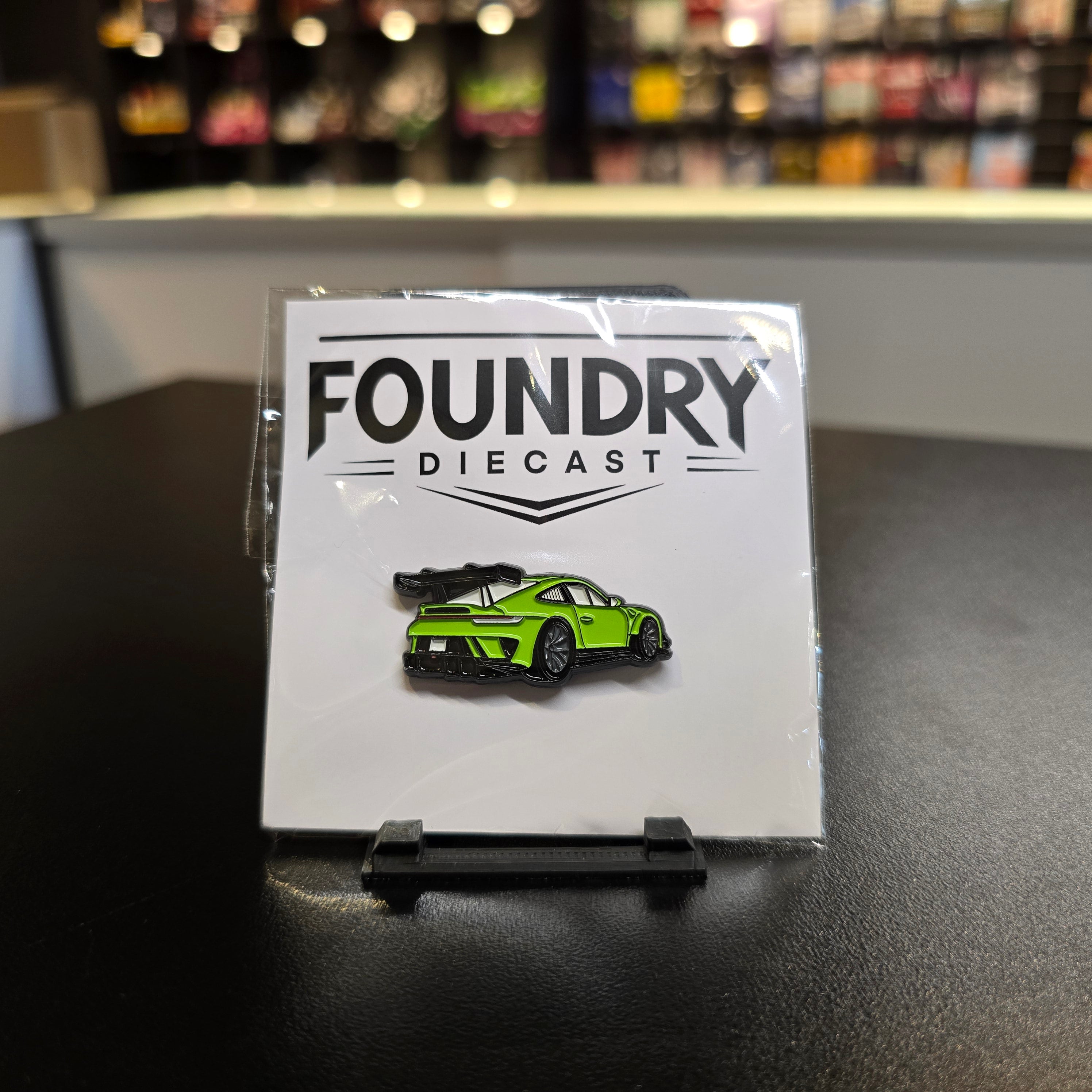 Foundry Diecast Enamel Porsche Pin