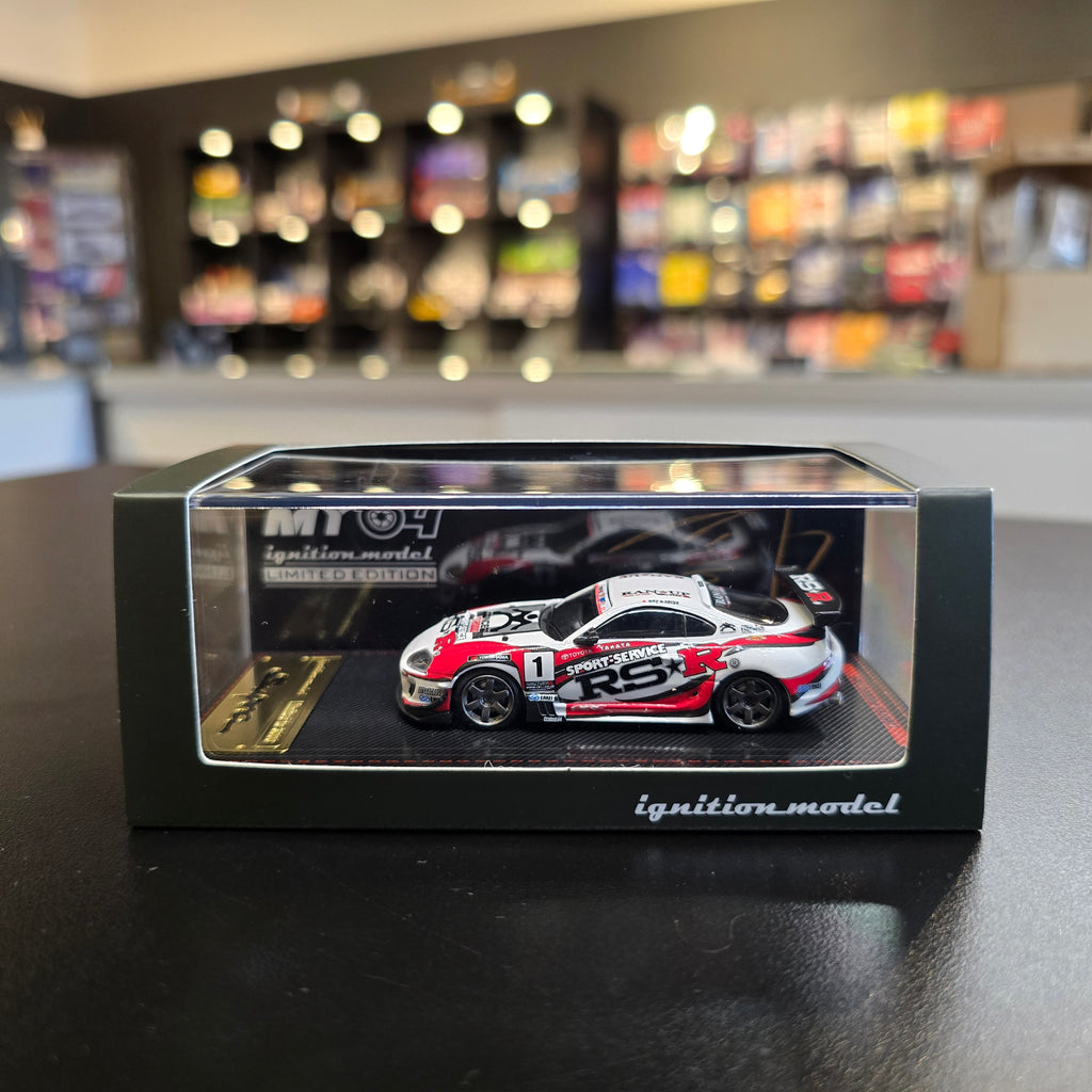 Ignition Model 1/64 Toyota Supra (JZA80) RZ – White Malaysia Exclusive IG3842
