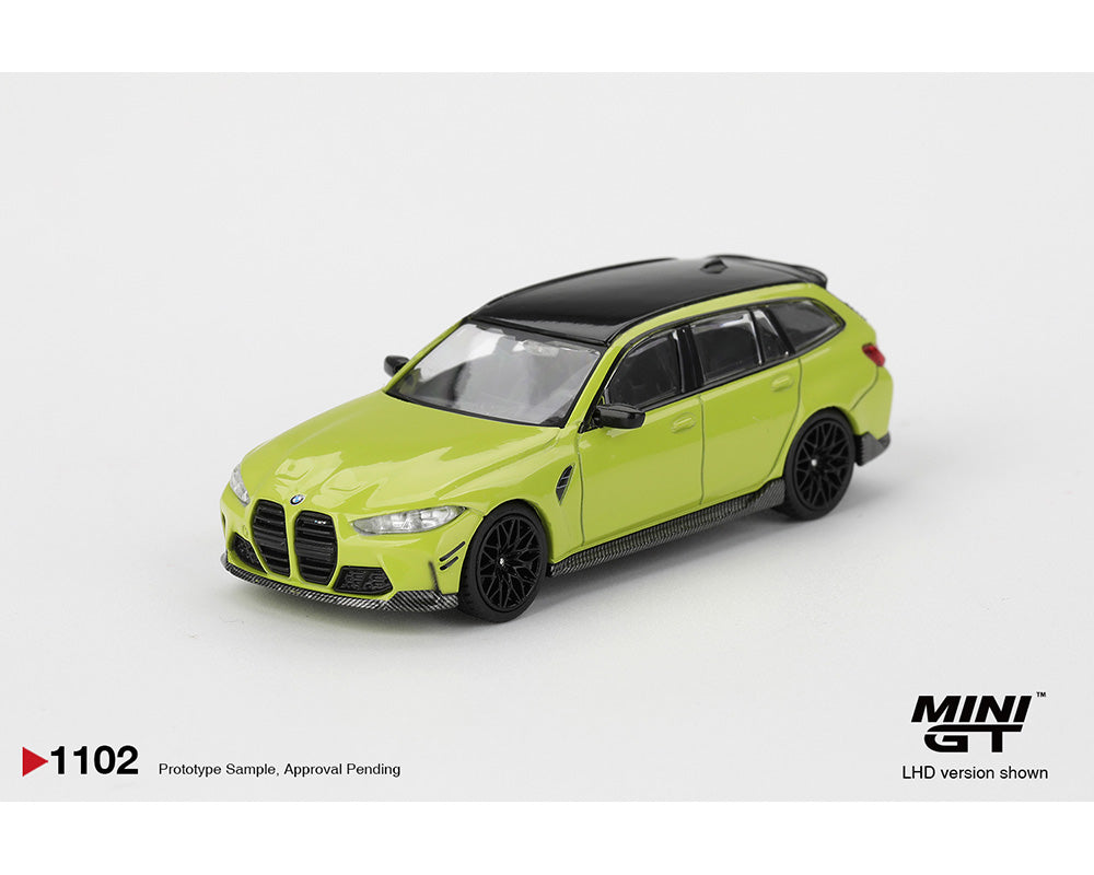 Mini GT 1:64 BMW M3 M Performance Touring – Sao Paulo Yellow #1102