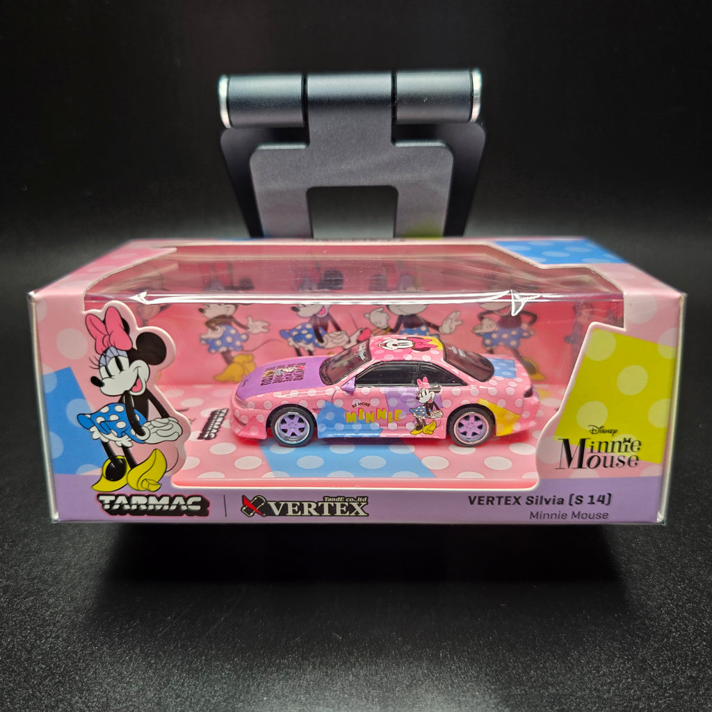 Tarmac Works 1:64 VERTEX Silvia (S14) Disney Minnie Mouse Limited Edition