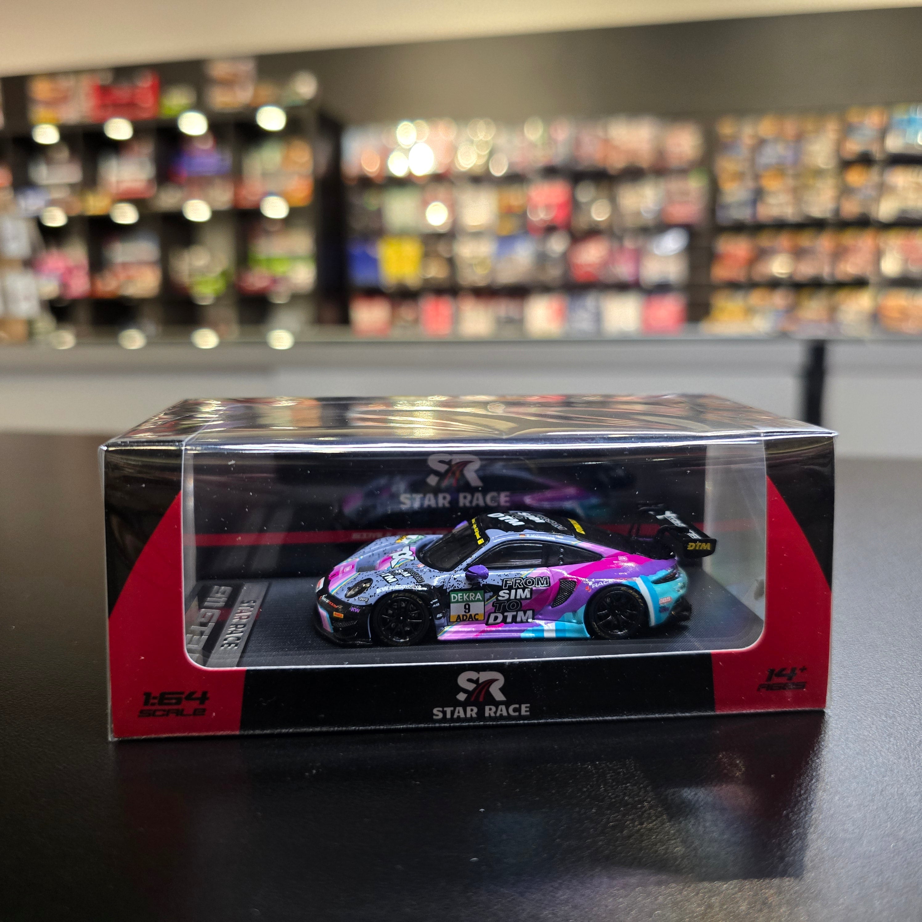 Star Race 1:64 Porsche 911 GT3 Racing Livery From Sim to DTM
