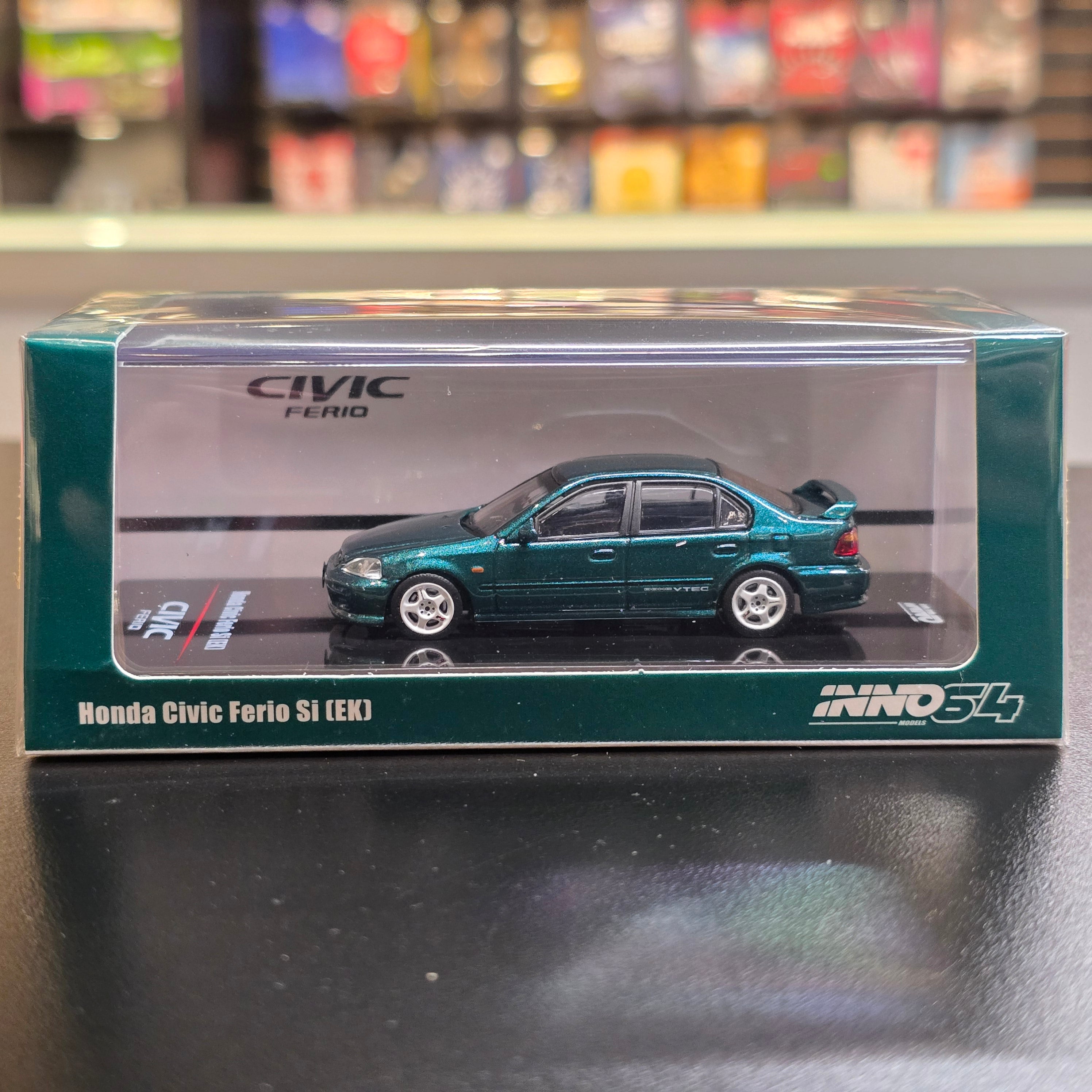 INNO64 1/64 HONDA CIVIC Ferio Si (EK) Green IN64-EKS-GREEN