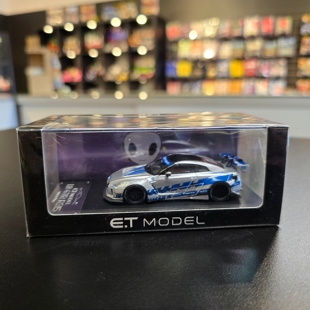 ET Model x Model Collect MC 1:64 GT-R R35 LB Widebody Modified 1.5 Version Diecast Model