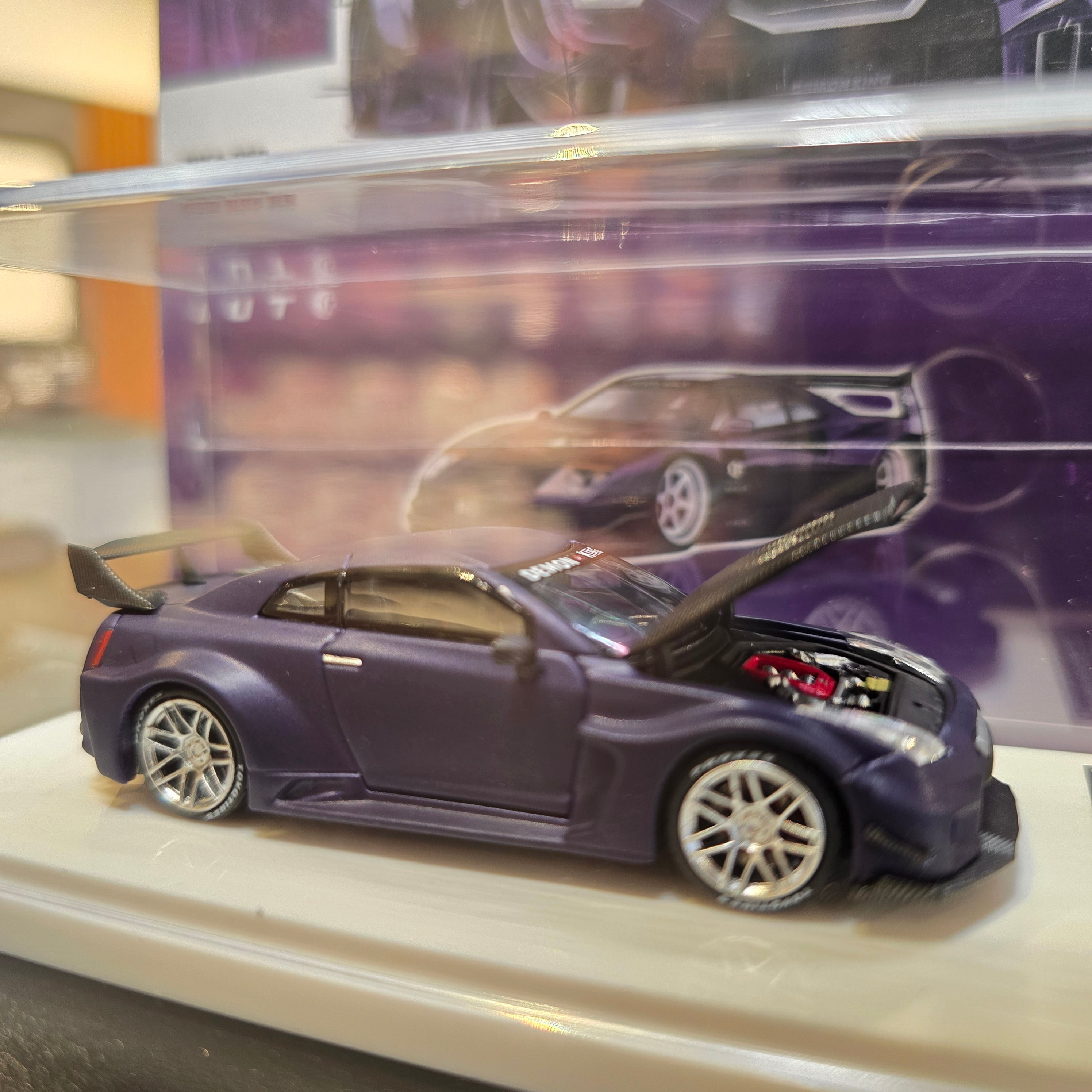 Demon King GTR R35 RR IMXpo Event Model Purple – Foundry Diecast
