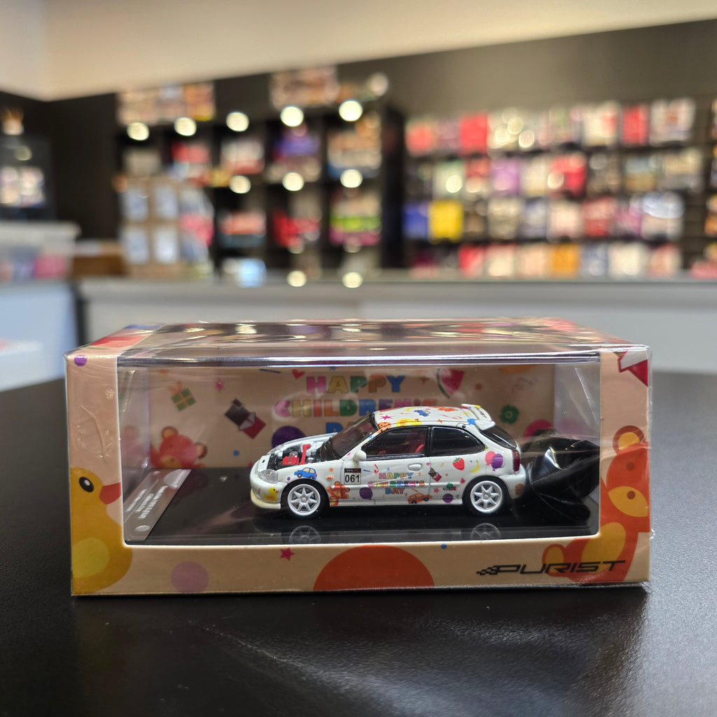 MOTORHELIX 1/64 Honda Civic TYPE R (EK9) Children‘s Day Limited Edition M65023