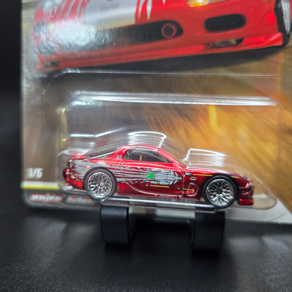 Hot Wheels Fast and Furious 1995 Mazda RX-7 25th Anniversary "Chase"
