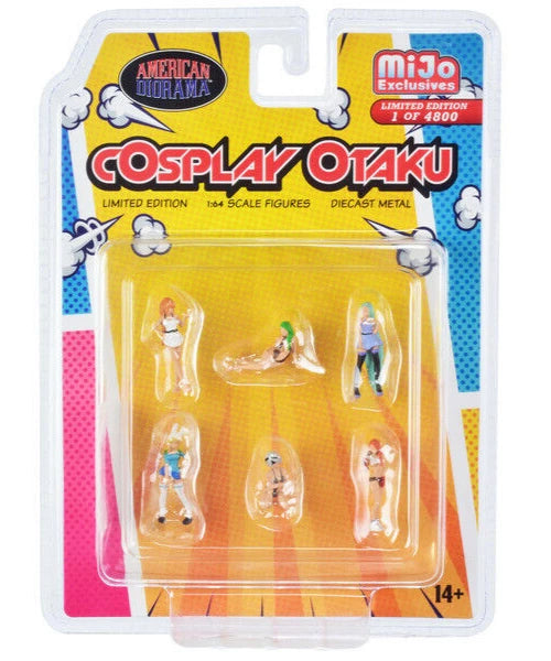 American Diorama 1:64 Figures Cosplay Otaku – MiJo Exclusives Limited Edition